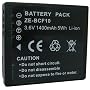 Zeikos ZE-BCF10 1400mAh Lithium Battery Replaces Panasonic BCF10