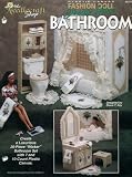 Plastic Canvas Fashion Doll Dream Home Bathroom 933720