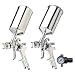 Titan Tools Titan 19100 3 Piece HVLP Spray Gun Kit (1.4mm & 1.7mm Needle Nozzle Set)