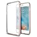iPhone 6s Plus Case, Spigen® [Neo Hybrid EX] PREMIUM BUMPER [Rose Gold] Clear TPU / PC Frame Slim Dual Layer Premium Case for iPhone 6 Plus (2014) / 6s Plus (2015) - Rose Gold (SGP11729)