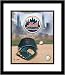New York Mets MLB Framed 8x10 Photograph Team Logo and Baseball Cap Collage