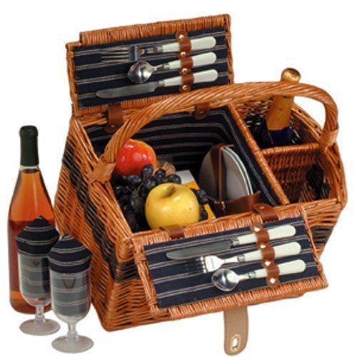 Picnic Plus Lenox Picnic Basket 17x11-in.
