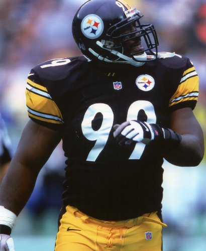 LEVON KIRKLAND PITTSBURGH STEELERS 8X10 SPORTS ACTION PHOTO (A)