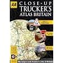 AA Close Up Truckers Atlas Britain A3 (Road Atlas) (AA Atlases and Maps)
