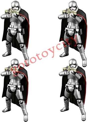 4Pcs lot Star Wars Stormtrooper Captain Phasma 6" the Black Series Figure Loose