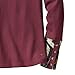 Legendary Whitetails Ladies Trophy Hunter Thermal Henley Rusty Maroon Large