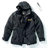  : Jack Wolfskin Parka M&auml;nner, schwarz