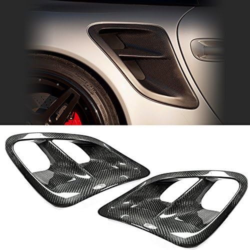 Carbon Fiber Rear Fender Air Scoop Intake Air Duct Fit Porsche 991 Turbo (997)