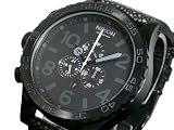 ニクソン NIXON 腕時計 51-30 CHRONO a124/288 ALL BLACK/PEBBLEの画像