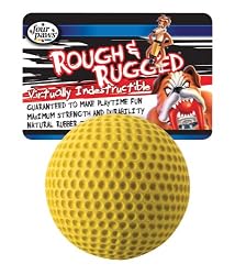 Four Paws Rough and Rugged Golf Ball with Bell, 2-3/4-Inch