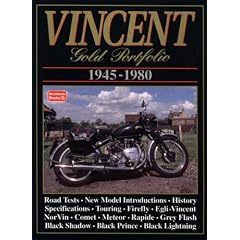Vincent Gold Portfolio 1945-1980 (Brooklands Books Road Test Series) (Gold portfolio series)