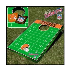 Cleveland Browns CORNHOLE/TAILGATE TOSS/BAGGO BEAN BAG GAME