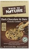 Back to Nature Cookies, Dark Chocolate and Oats Granola, 8.5 Ounce