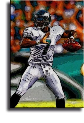 Completely Handpainted American Football Sport Painting, Custom Order FL3982, Oil on Canvas, with Option to Paint Jerry, Brett & Co. from Any Other Favorite Photograph or Picture, Unframed, Size 20