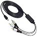 Amzer HTC 3392 Mini USB TV Out Cable for HTC TouchPro, HTC Fuse, Verizon XV6850 (Black)