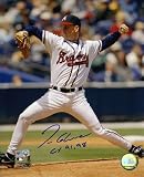 Mounted Memories Atlanta Braves Tom Glavine Autographed 8X10 Photo W/ 1995 World Series Mvp Inscription