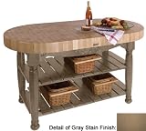 John Boos & Co. American Heritage Collection Harvest Table 60x30x4-in.