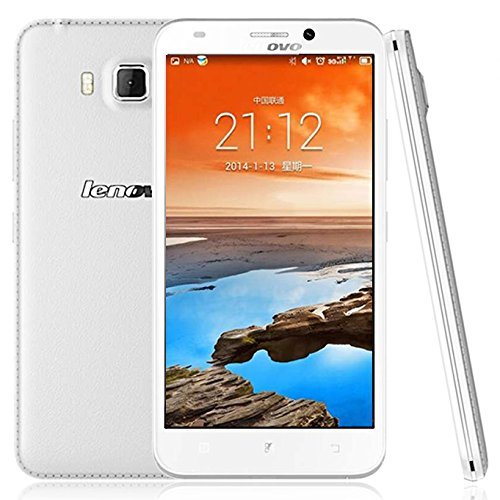 Lenovo A916 8GB White, Dual Sim, 5.5 inch, Unlocked International Model, No Warranty