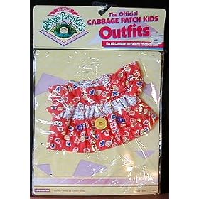 Cabbage Patch Kids Outfit for Toddler Kids (1990) by