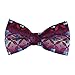 DBD7B01-03 Best Man Gift Patterned Wedding Stain Pre-Tied Bowties By Dan Smith