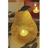 Mesh Golden Pear Decorative Tealight Lantern *Great Gift Idea* by Great Gifts