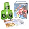 Flashcups 1010 Speed Stacking: FlashCups (12 Stk., lemmon ) mit Box+DVD