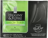 Higgins & Burke Tea Capsules, Green Tea Package compatible with Keurig K-Cup Brewers, 48 Count