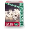 Konstsmide 3182-103 LED Dekolichterkette (Acryl Bl�ten, 10 warm wei�e Dioden, Batterien: 3xAA 1.5V)