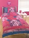 CharacterWorld Hannah Montana Golden Glamour Rotary Duvet Set, Single