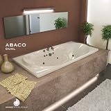 Avano Abaco4272WCDR-WHITE White Abaco Abaco 72" Drop In Salon Spa with 38 Air Jets, 3 Speed Air Jet