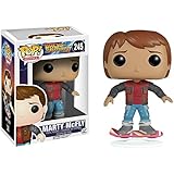 Funko Pop Movies Back To The Future 2 Marty McFly On Hoverboard Exclusive Vinyl Figure