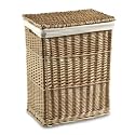 Steamed Wicker Laundry Hamper Laundry Basket