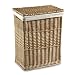 Steamed Wicker Laundry Hamper Laundry Basket