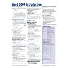 Click here to buy Microsoft Word 2007 Introduction Quick Reference Guide (Cheat Sheet of Instructions, Tips... by Beezix Inc.