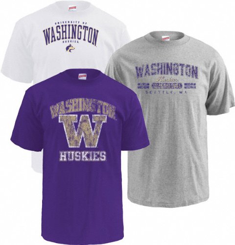 Washington Huskies Triple Play Tee 3-Pack