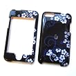 Apple iPod Touch 2nd & 3rd Generation Snap-On Hard Case Protector "Midnight Flowers" Design