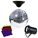 American Dj Mb8 Combo 8 Inch Mirror Ball Kit With Battery Powered Motor