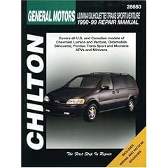 GM Lumina APV, Silhouette, Trans Sport, and Venture, 1990-99 (Chilton's Total Car Care Repair Manual)