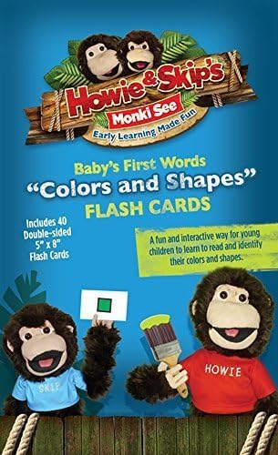 Baby's First Words Flash Cards - Colors and Shapes by MonkiSee