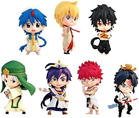 Magi The Labyrinth of Magic mini figure Mascot Grand Anime complete set!!