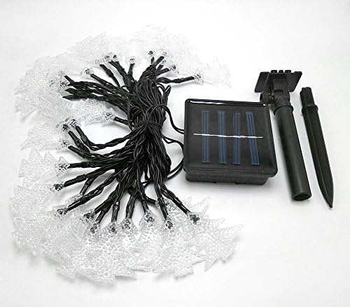 [2015 New Arrival] 21ft/6.5M 30LED Solar Powered LED String Light Christmas Tree Designed Ambiance Lighting Solar Fairy String Lights for Outdoor, Gardens, Homes, Christmas Decoration (Colours)