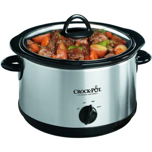 Crock-pot SCR503-UM Cooker & Steamer 1.25 gal – Stainless Steel