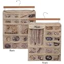Hagerty 19888 Hanging Jewelry Keeper Includes Hanger, Tan