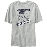 T-Shirt Heather Gray  Jamaican Love Machine  Jamaica Country