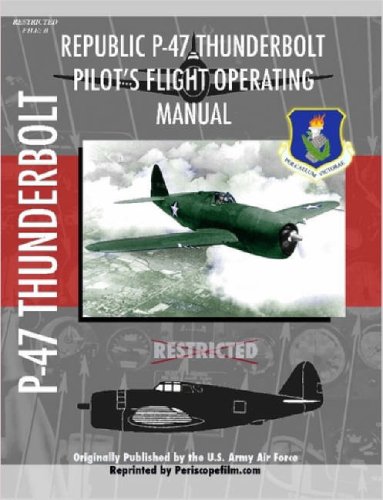P-47 Thunderbolt Pilot's Flight Operating Manual - 
