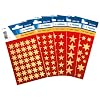 Herma 15500 Weihnachtsetiketten 423 St�ck sterne Gold