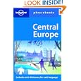 Central Europe: Lonely Planet Phrasebook by Lonely Planet Phrasebooks