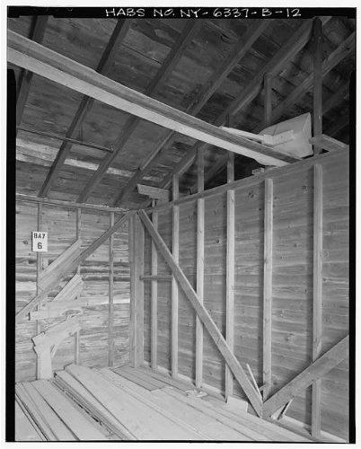 Historic Photo Fort Drum Lumber Storage Shed 