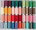Polyester Embroidery Thread Set - 40 Spools (500 meter spools/40 wt.) - Set C Vivid Colors