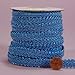 Turquoise Gimp Braid Trim, 5/8